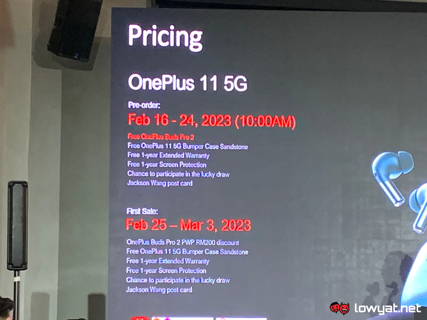 oneplus buds pro 2 11 price malaysia