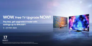 samsung qled tv upgrade savings promo