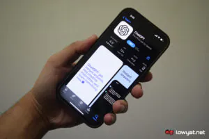 ChatGPT iOS app Malaysia U Mobile